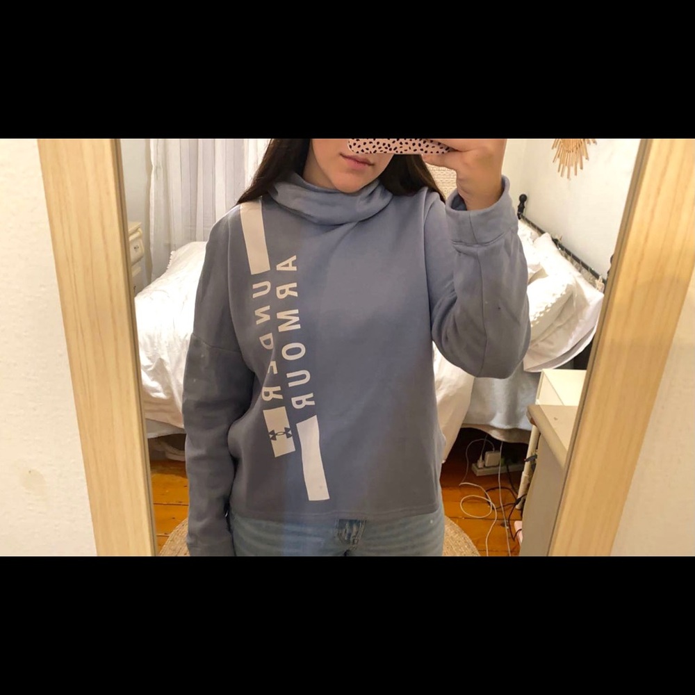 Light Blue Under Armour Hoodie